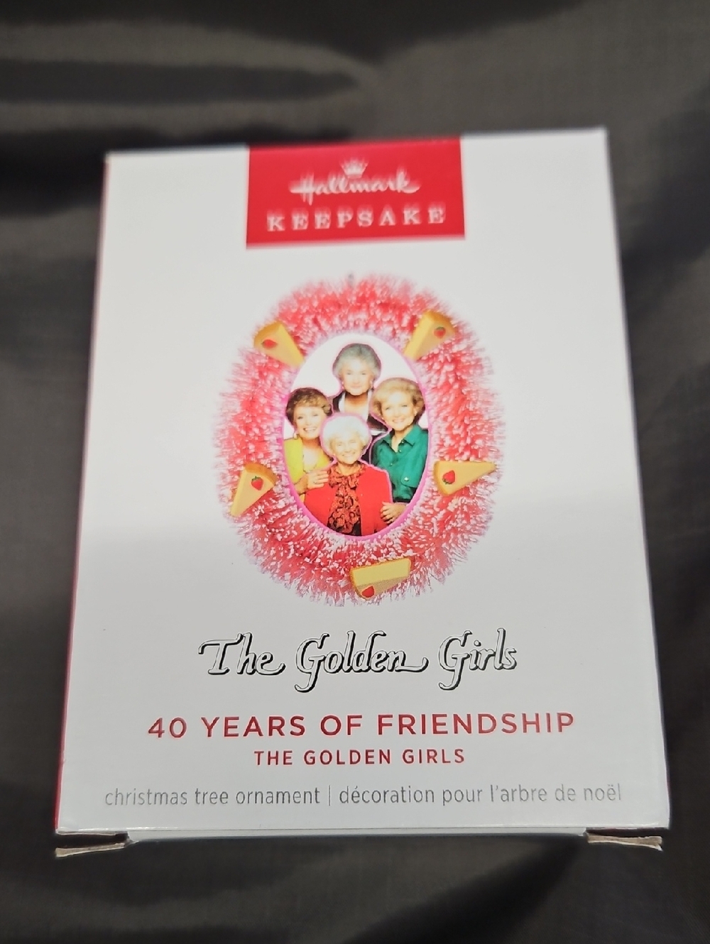 Hallmark Keepsake The Golden Girls Ornament - White & Red